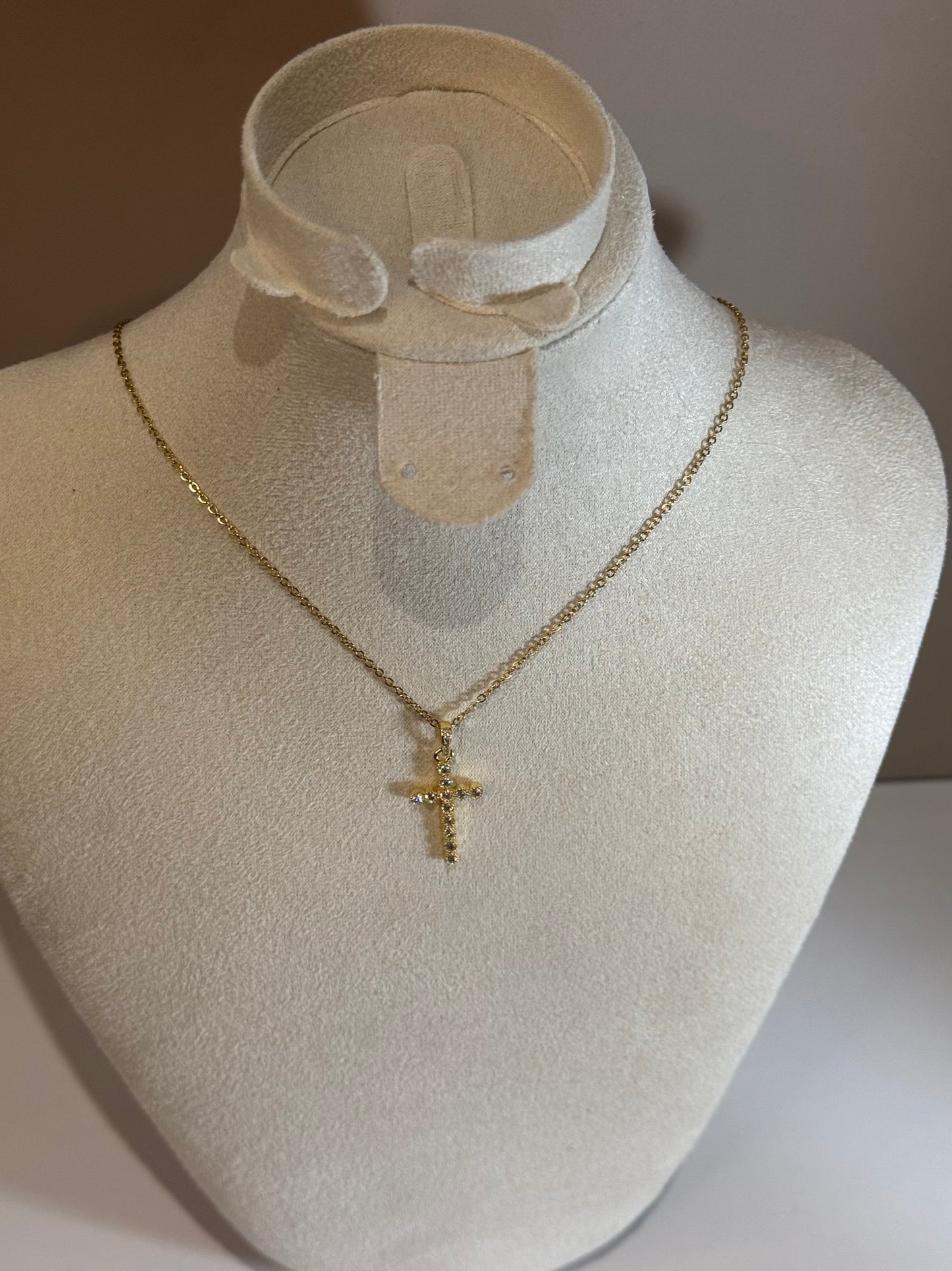 Collier Croix Lumière