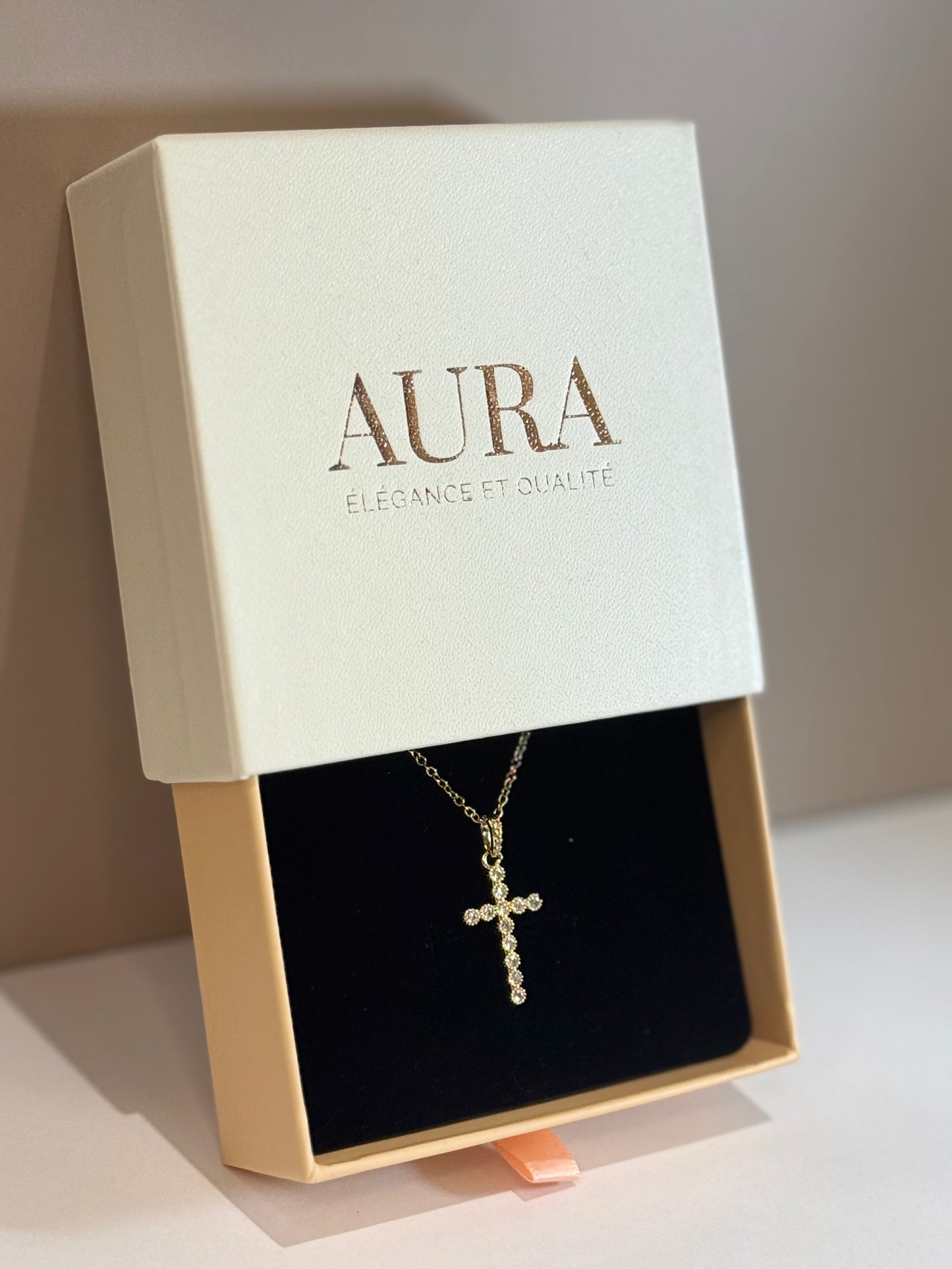 Collier Croix Lumière