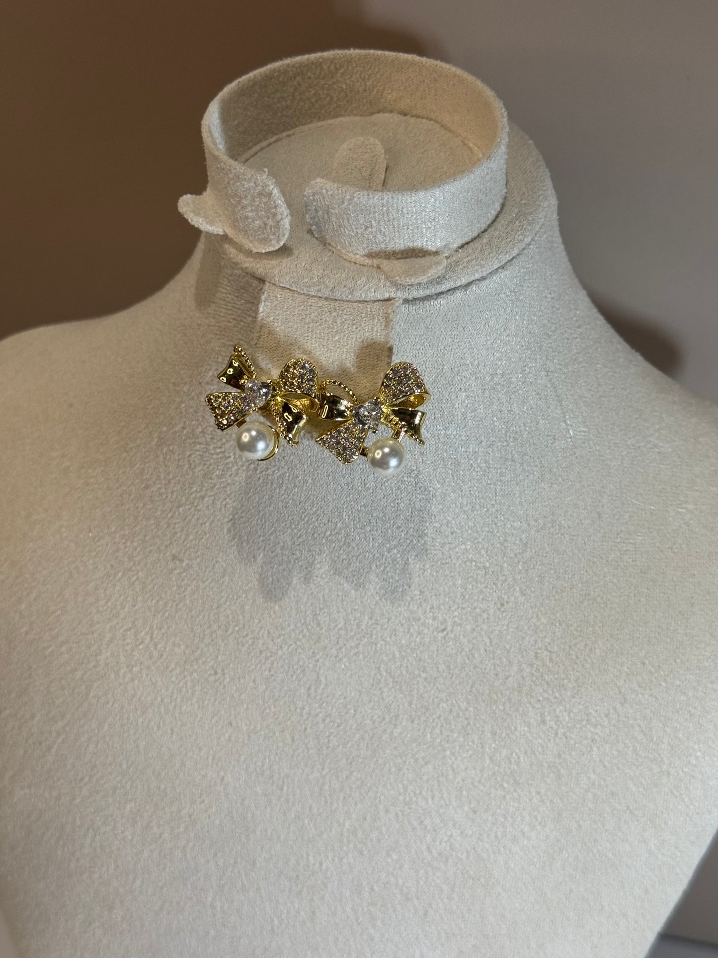 Boucles d'oreilles Noeud de Perle